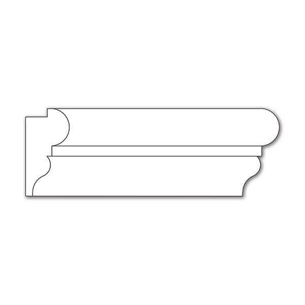 Panel Mould, 2''w x 1''d ( lips 1/2 )