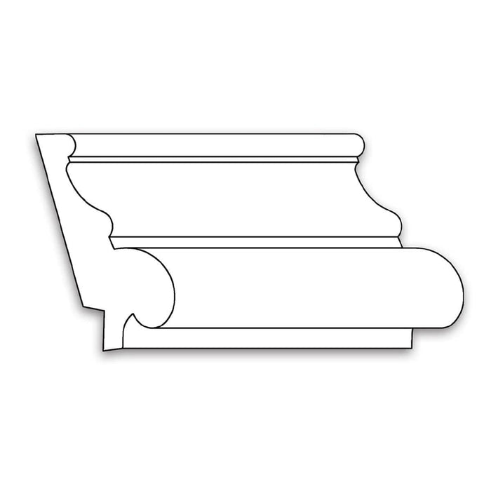 Panel Mould, 1 1/16" X 2 5/8", Poplar