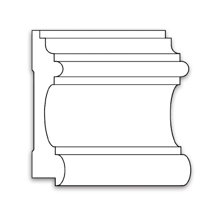Panel Mould, 1 1/16" X 5", Poplar