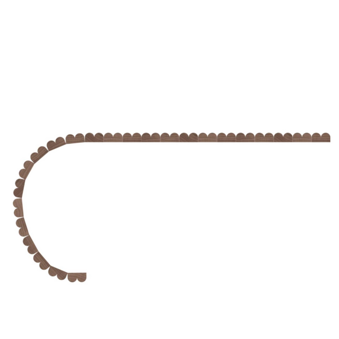 1/4" Double Bead Tambour Tambour White River Hardwoods   