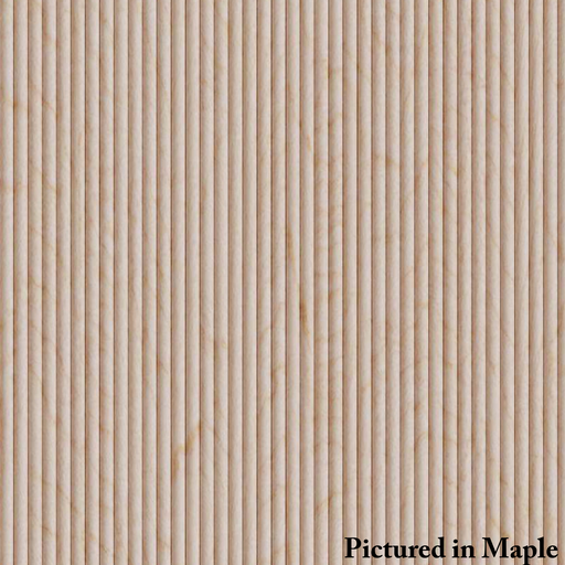 1/4" Double Bead Tambour Tambour White River Hardwoods 12"W x 48"L Hard Maple 