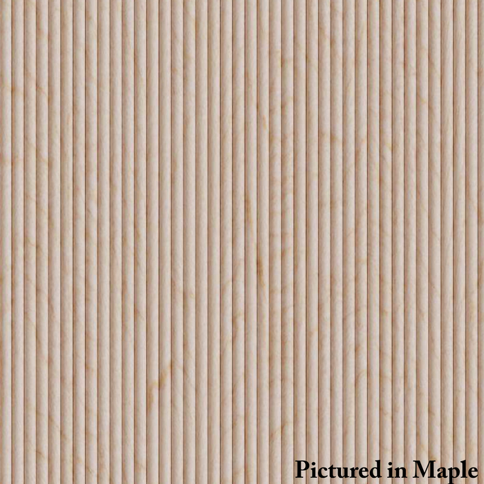 1/4" Double Bead Tambour Tambour White River Hardwoods 12"W x 48"L Hard Maple 