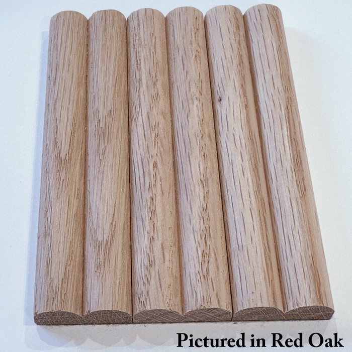 1/2″ Double Bead Tambour Tambour White River Hardwoods   