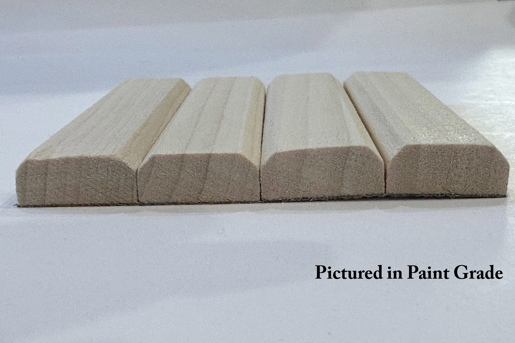 3/4″ Bevel Slat Tambour Tambour White River Hardwoods   