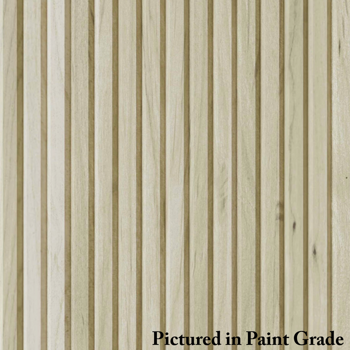 3/4″ Bevel Slat Tambour  – Thick