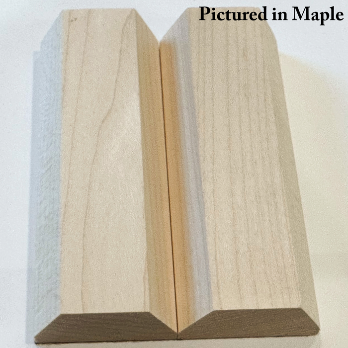 1-1/2″ Bevel Slat Tambour - Thick