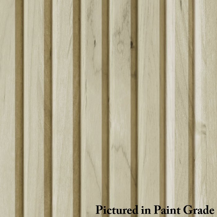 1-1/2″ Bevel Slat Tambour - Thick