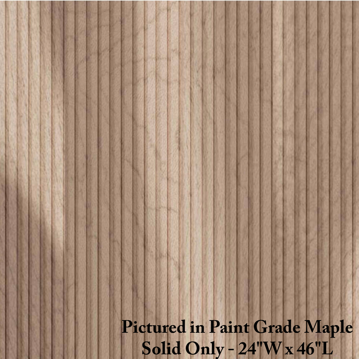 1/4" Square Flexible Tambour