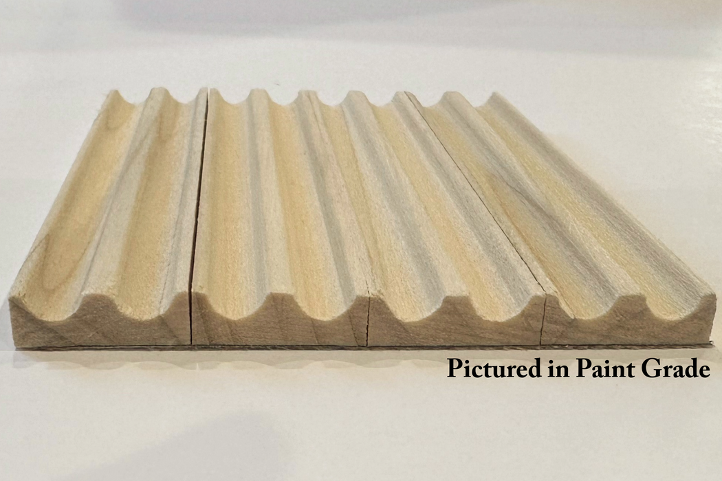 1/4" Double Cove-Cut Flexible Tambour Tambour White River Hardwoods   