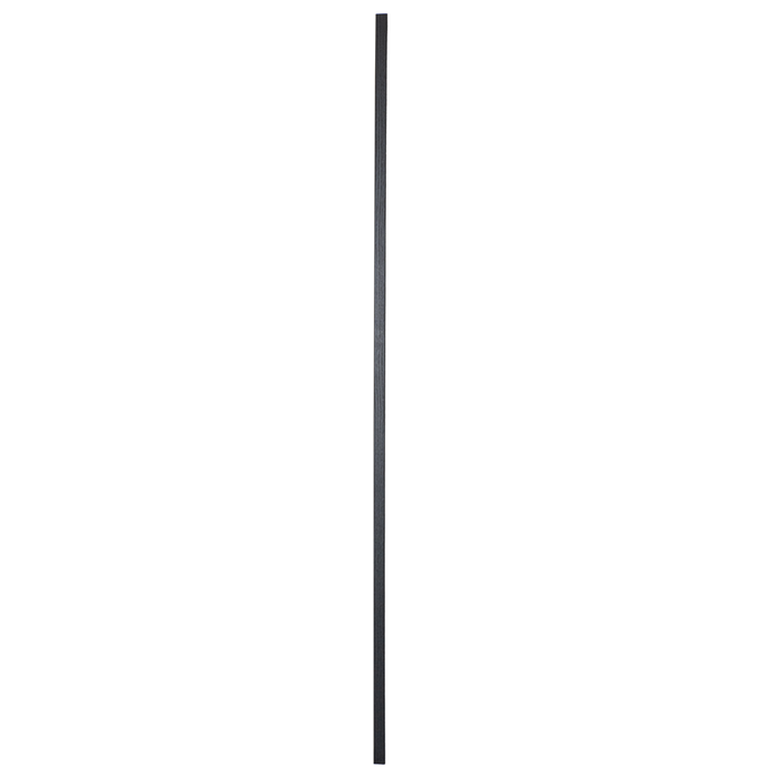 Matte Black Oak Acoustic Panel, Varnished Wood - ( 1" Wide Slats ) - Sold 2 Panels Per Carton Acoustic Slat Panel White River Hardwoods
