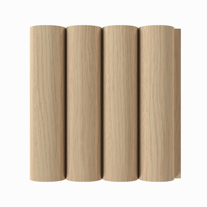 1" Bead Solid Wood Tongue and Grove Tambour Panel, 3/4" thick x 4 3/16"width x 112"long Solid Wood Panels White River Hardwoods White Oak