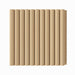 3/8" Shallow Bead Solid Wood Tongue and Grove Tambour Panel, 11/16" thick x 4 5/16"width x 112"long Solid Wood Panels White River Hardwoods Poplar