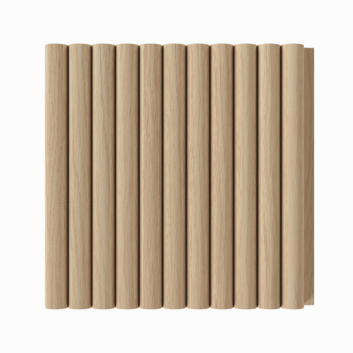 3/8" Shallow Bead Solid Wood Tongue and Grove Tambour Panel, 11/16" thick x 4 5/16"width x 112"long Solid Wood Panels White River Hardwoods White Oak
