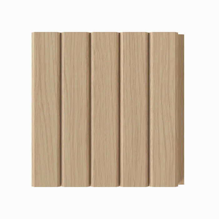 3/4" Bevel Solid Wood Tongue and Grove Tambour Panel, 11/16" thick x 3 15/16"width x 112"long (The bevel is different from the 201 profile)) Solid Wood Panels White River Hardwoods White Oak