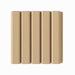 3/4" Bevel Solid Wood Tongue and Grove Tambour Panel, 11/16" thick x 3 15/16"width x 112"long Solid Wood Panels White River Hardwoods Poplar