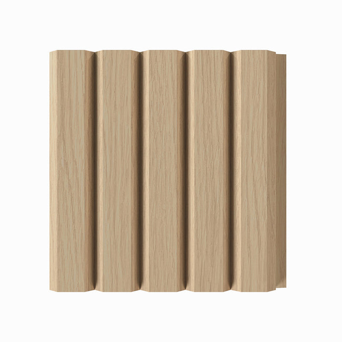 3/4" Bevel Solid Wood Tongue and Grove Tambour Panel, 11/16" thick x 3 15/16"width x 112"long Solid Wood Panels White River Hardwoods White Oak