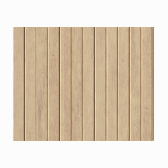 1" Bead Solid Wood Tongue and Grove Tambour Panel, 11/16" thick x 4 3/16"width x 112"long Solid Wood Panels White River Hardwoods