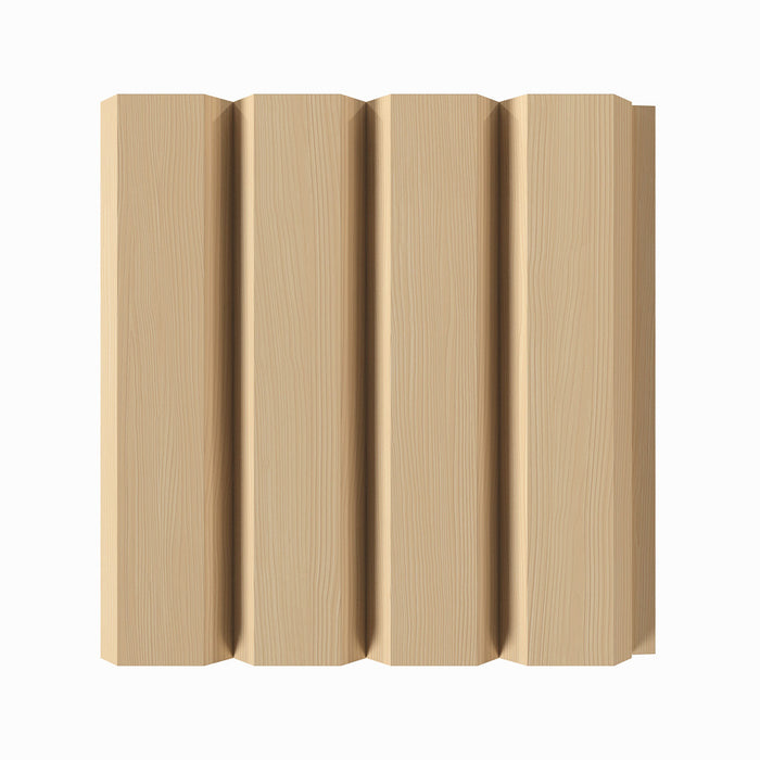1" Bevel Solid Wood Tongue and Grove Tambour Panel, 3/4" thick x 4 3/16"width x 112"long Solid Wood Panels White River Hardwoods Poplar