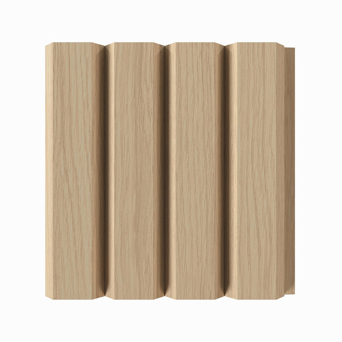 1" Bevel Solid Wood Tongue and Grove Tambour Panel, 3/4" thick x 4 3/16"width x 112"long Solid Wood Panels White River Hardwoods White Oak