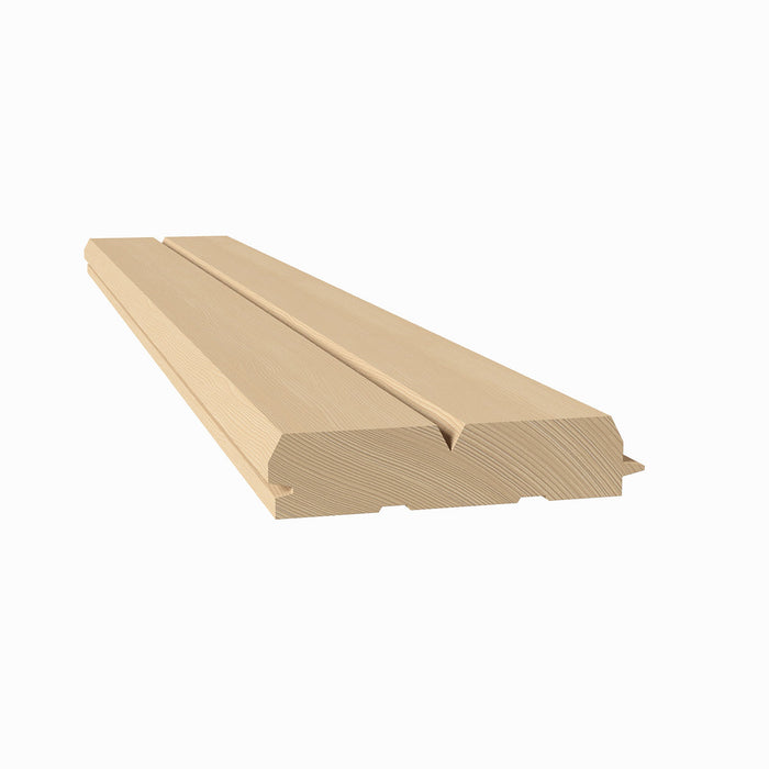 1 1/2" Bevel Solid Wood Tongue and Grove Tambour Panel, 11/16" thick x 3 3/16"width x 112"long Solid Wood Panels White River Hardwoods