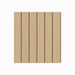 1 1/2" Bevel Solid Wood Tongue and Grove Tambour Panel, 11/16" thick x 3 3/16"width x 112"long Solid Wood Panels White River Hardwoods