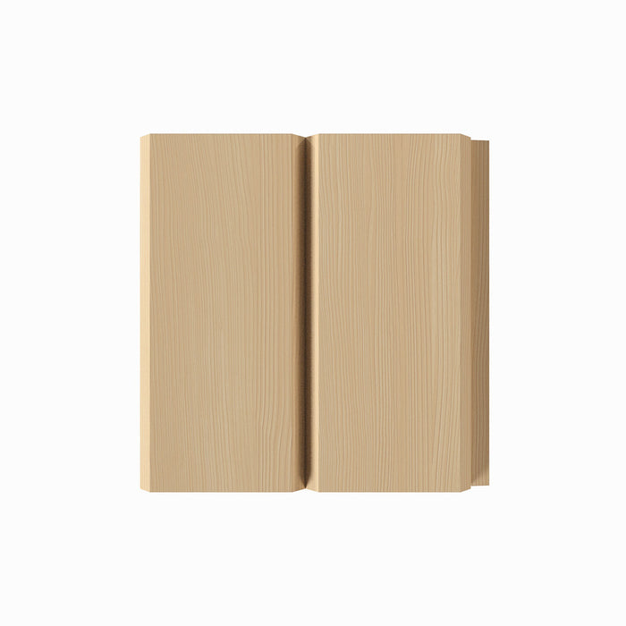 1 1/2" Bevel Solid Wood Tongue and Grove Tambour Panel, 11/16" thick x 3 3/16"width x 112"long Solid Wood Panels White River Hardwoods Poplar
