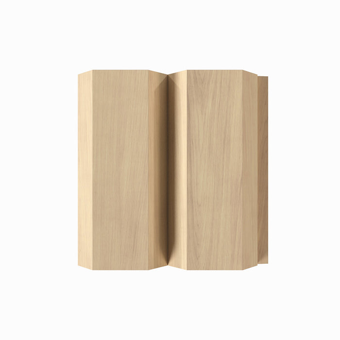 1 1/2" Bevel Solid Wood Tongue and Grove Tambour Panel, 1" thick x 3 3/16"width x 112"long Solid Wood Panels White River Hardwoods Maple