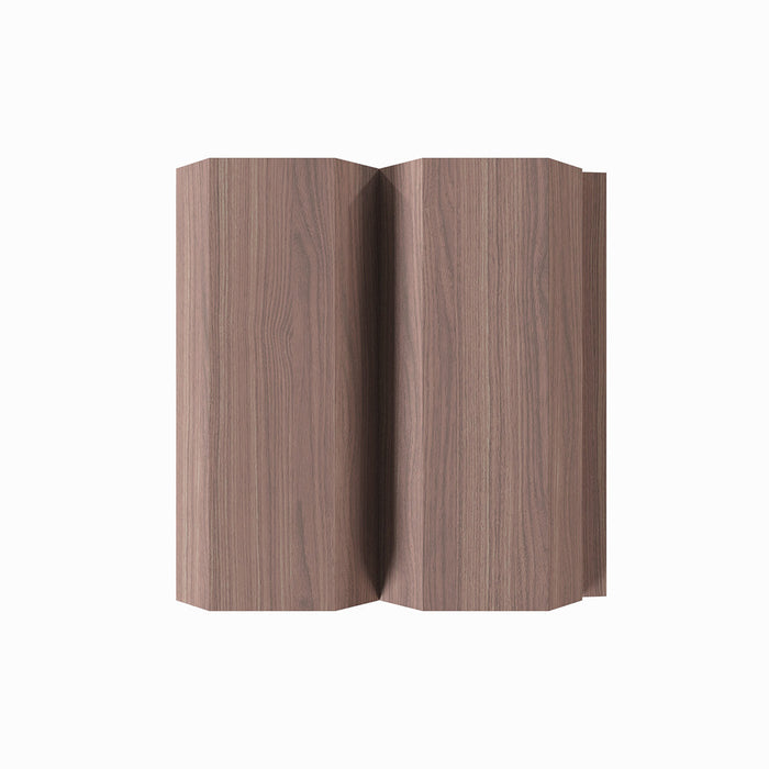 1 1/2" Bevel Solid Wood Tongue and Grove Tambour Panel, 1" thick x 3 3/16"width x 112"long Solid Wood Panels White River Hardwoods Walnut