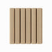 1 1/2" Bevel Solid Wood Tongue and Grove Tambour Panel, 1" thick x 3 3/16"width x 112"long Solid Wood Panels White River Hardwoods