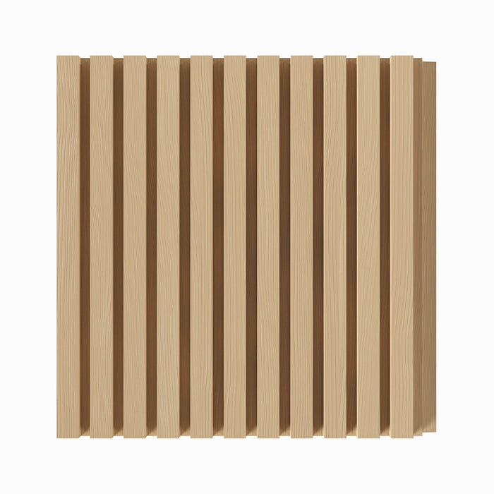 1/4" Square Solid Wood Tongue and Grove Tambour Panel, 11/16" thick x 4 5/16"width x 112"long Solid Wood Panels White River Hardwoods Poplar