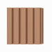 1/2" Square Solid Wood Tongue and Grove Tambour Panel, 11/16" thick x 3 15/16"width x 112"long Solid Wood Panels White River Hardwoods Red Oak
