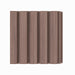 1/2" Square Solid Wood Tongue and Grove Tambour Panel, 11/16" thick x 3 15/16"width x 112"long Solid Wood Panels White River Hardwoods Walnut