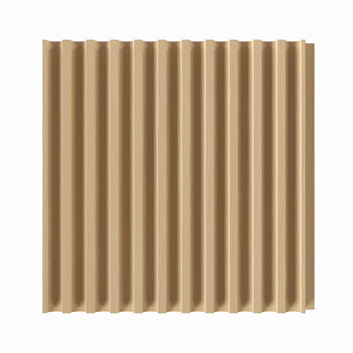 1/4" Cove Cut Solid Wood Tongue and Grove Tambour Panel, 11/16" thick x 4 5/16"width x 112"long Solid Wood Panels White River Hardwoods Poplar