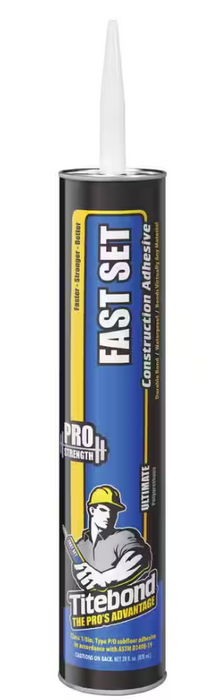 Titebond Fast Set Polyurethane Construction Adhesive
