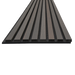 Smokey Oak Acoustic Panel, Varnished 1" Wide Slats - Harmony Series - Sold 2 Panels Per Carton Acoustic Slat Panel White River Hardwoods   