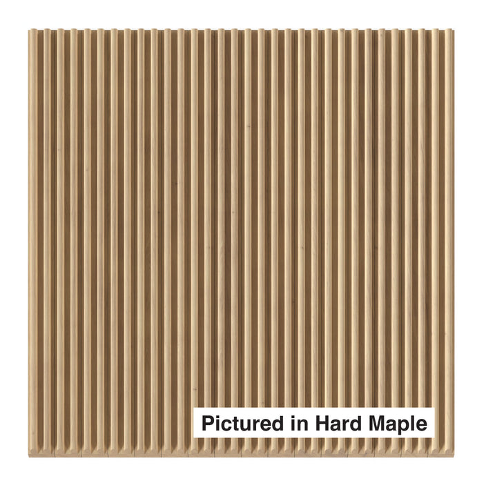 3/16″ Double Bead Tambour – Thick Tambour White River Hardwoods 12"W x 48"L - Flexible Hard Maple