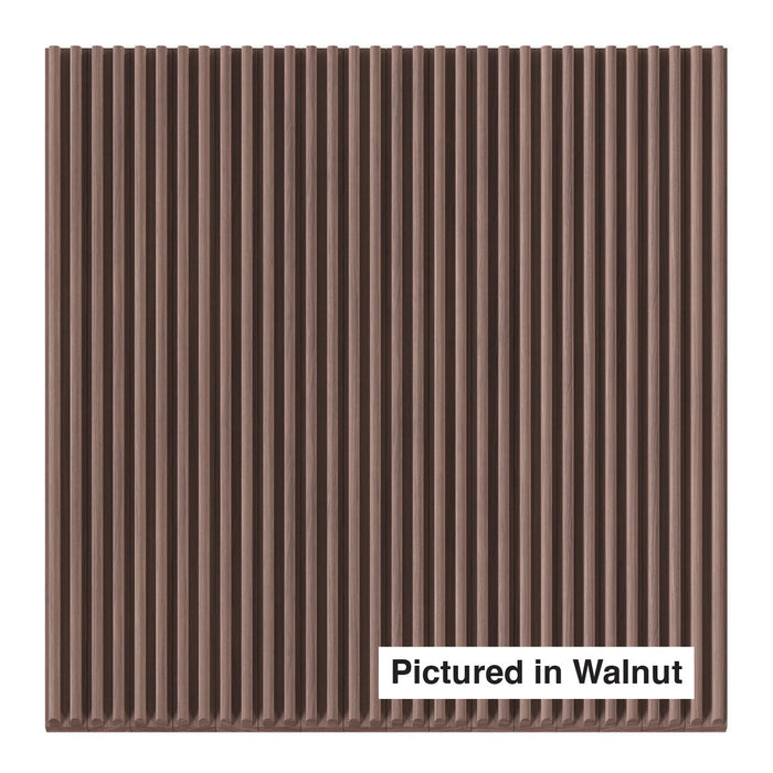 3/16″ Double Bead Tambour – Thick Tambour White River Hardwoods 12"W x 48"L - Flexible Walnut