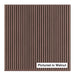 3/16″ Double Bead Tambour – Thick Tambour White River Hardwoods 12"W x 48"L - Flexible Walnut