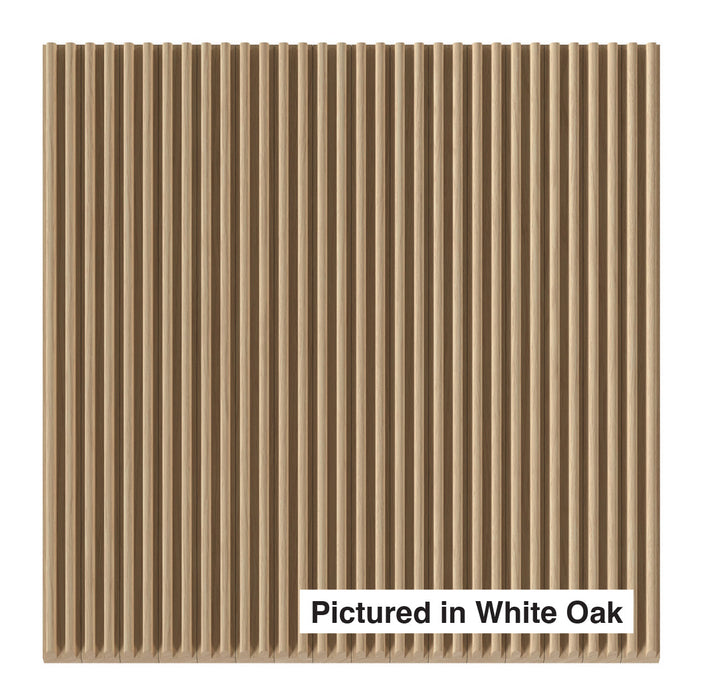 3/16″ Double Bead Tambour – Thick Tambour White River Hardwoods 12"W x 48"L - Flexible White Oak