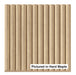 1" Single Bead Tambour Tambour White River Hardwoods 12"W x 48"L - Flexible Hard Maple