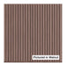 1/2″ Double Bead Tambour Tambour White River Hardwoods 12"W x 48"L - Flexible Walnut