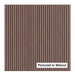 9/32″ Double Bead Flexible Tambour - Thin Tambour White River Hardwoods 12"W x 48"L - Flexible Walnut