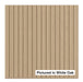 3/4″ Bevel Slat Tambour Tambour White River Hardwoods 12"W x 48"L - Flexible White Oak