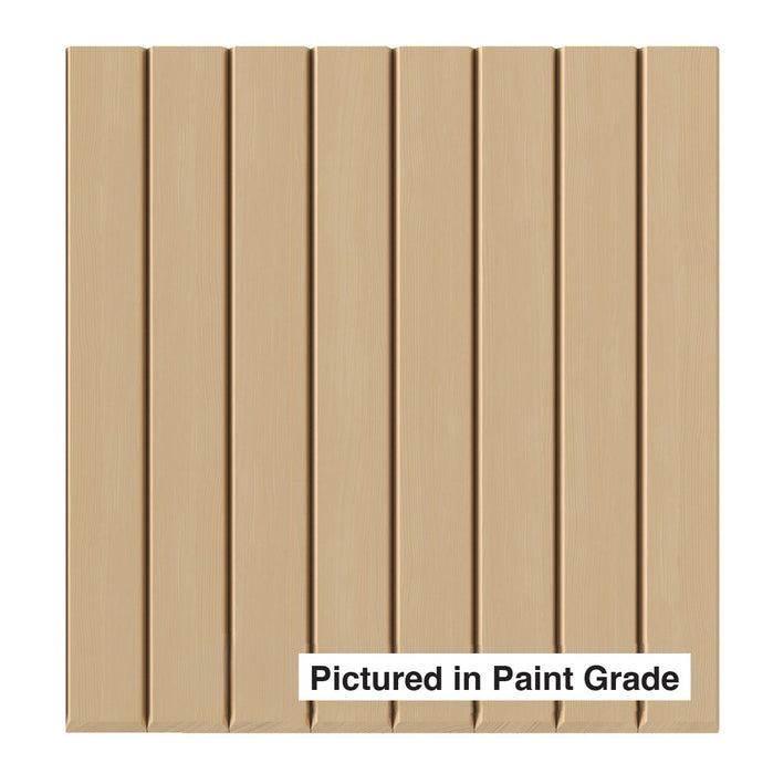 1-1/2″ Bevel Slat Tambour – Thin Tambour White River Hardwoods 12"W x 48"L - Flexible Paint Grade