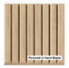 1-1/2″ Bevel Slat Tambour - Thick Tambour White River Hardwoods 12"W x 48"L - Flexible Hard Maple