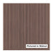 1/4" Square Flexible Tambour Tambour White River Hardwoods 12"W x 48"L - Flexible Walnut