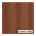 1/4" Double Cove-Cut Flexible Tambour Tambour White River Hardwoods 24"W x 46"L - Not Flexible - Solid Backing Cherry - Only Available in 24"W x 46"L