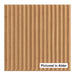 5/8" Cove-Cut Tambour Tambour White River Hardwoods 24"W x 46"L - Not Flexible - Solid Backing Alder - Only Available in 24"W x 46"L