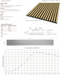 Matte Black Oak Acoustic Panel, Varnished 1-1/2" Wide Slats - Harmony Series - Sold 2 Panels Per Carton Acoustic Slat Panel White River Hardwoods