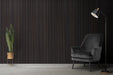 Smokey Oak Acoustic Panel, Varnished 1" Wide Slats - Harmony Series - Sold 2 Panels Per Carton Acoustic Slat Panel White River Hardwoods